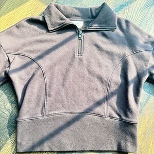 Universal Thread Chocolate Brown Half-Zip Pullover